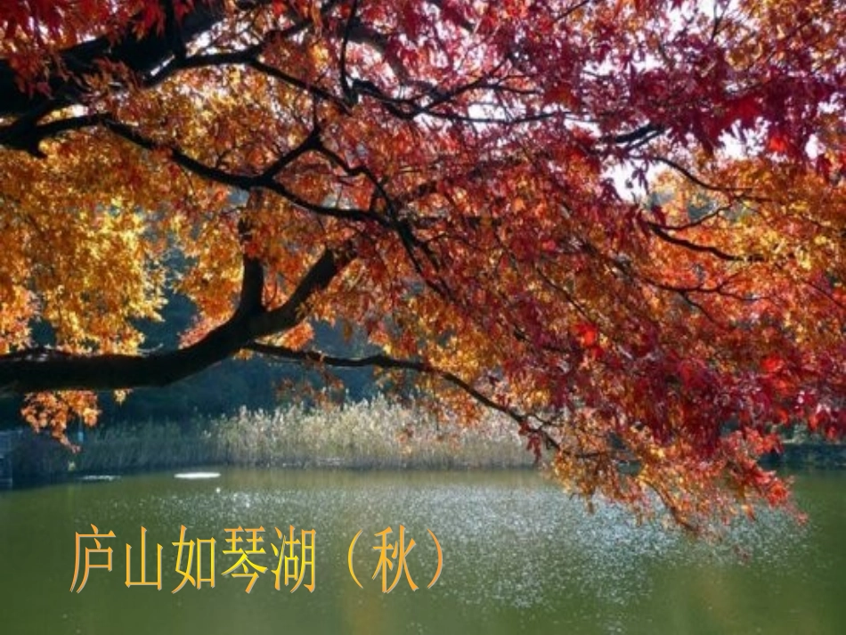 望庐山瀑布课件_第3页