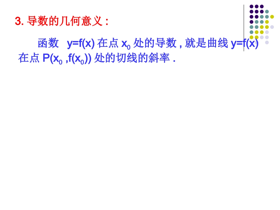 几种常用函数的导数云_第3页