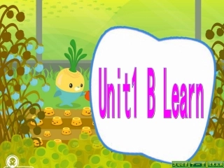 六下U1BLet'slearn