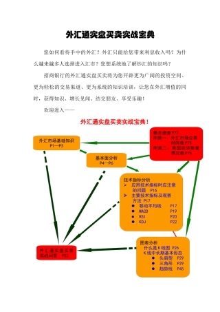 外汇通实盘买卖实战宝典