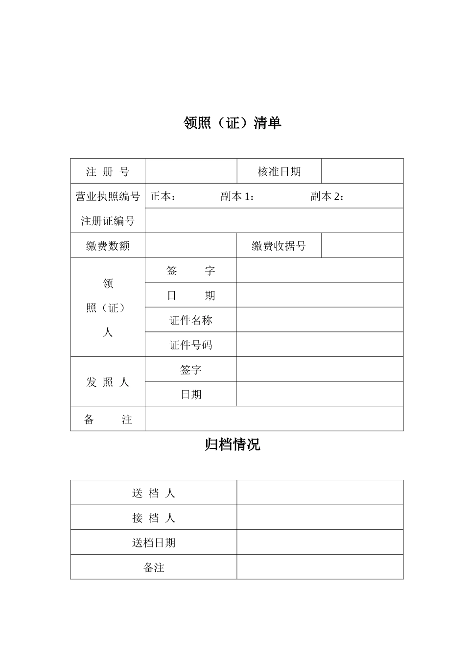外商投资企业分支(办事)机构变更登记申请书_第3页