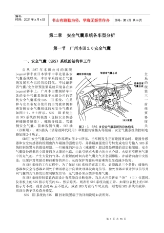 第二篇第二章安全气囊系统各车型分析