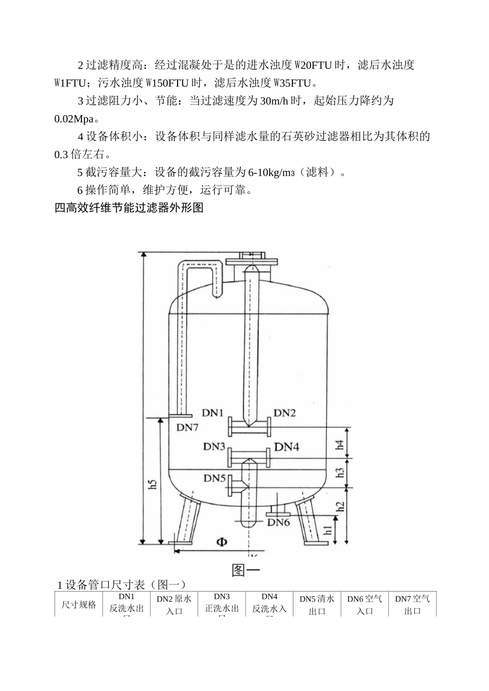 纤维过滤器说明书_第3页