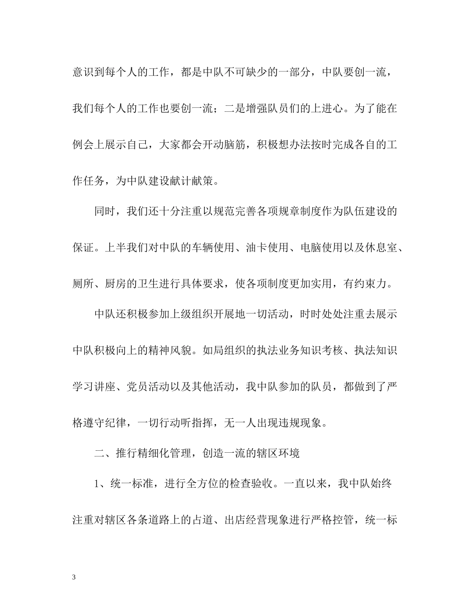 城管中队半年工作总结_第3页