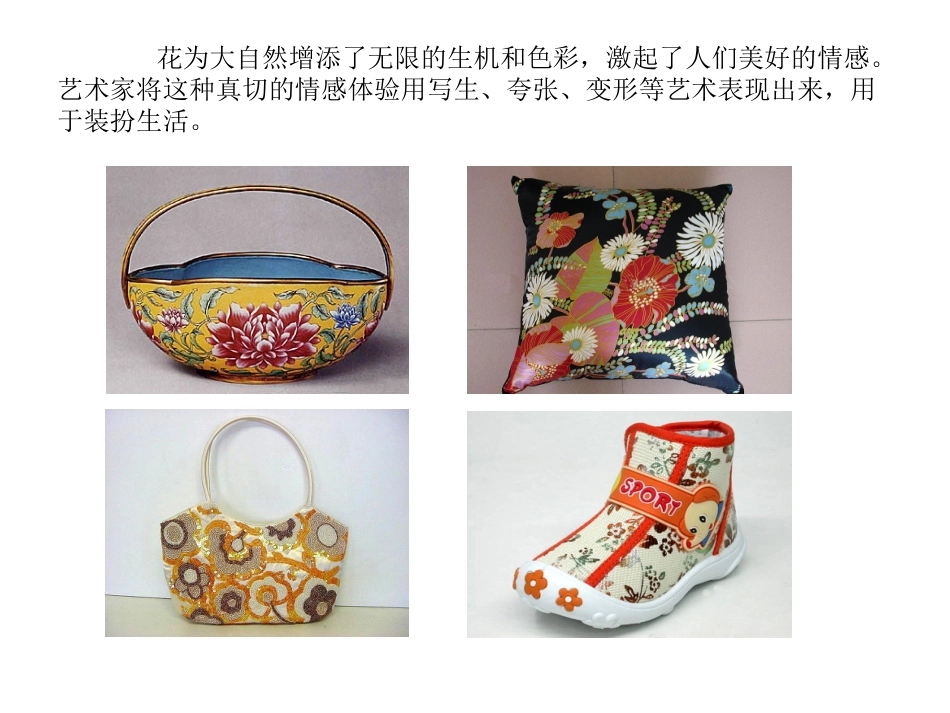 小学美术第十册《美丽的花》课件_第2页