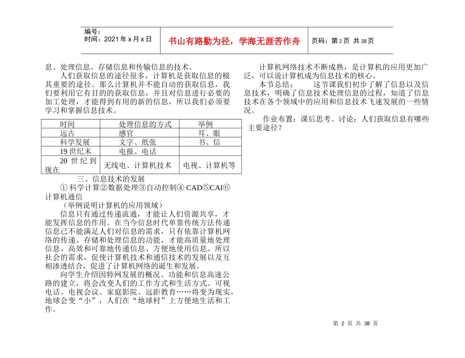 现场竞赛复习信息技术管理方案XSG_第2页