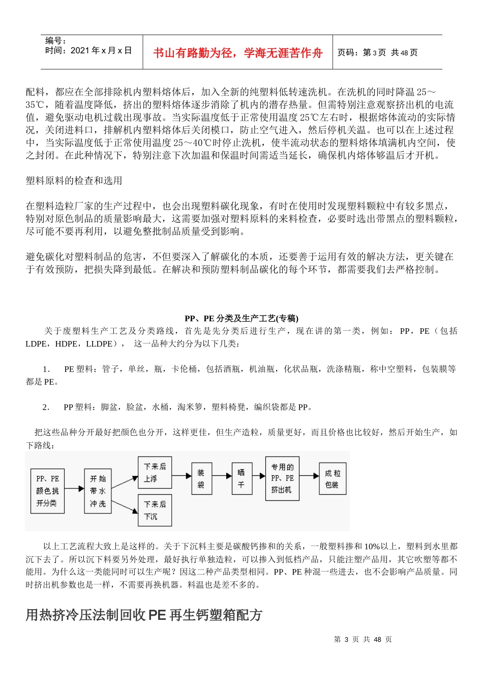 PPPE分类及生产工艺培训课件_第3页