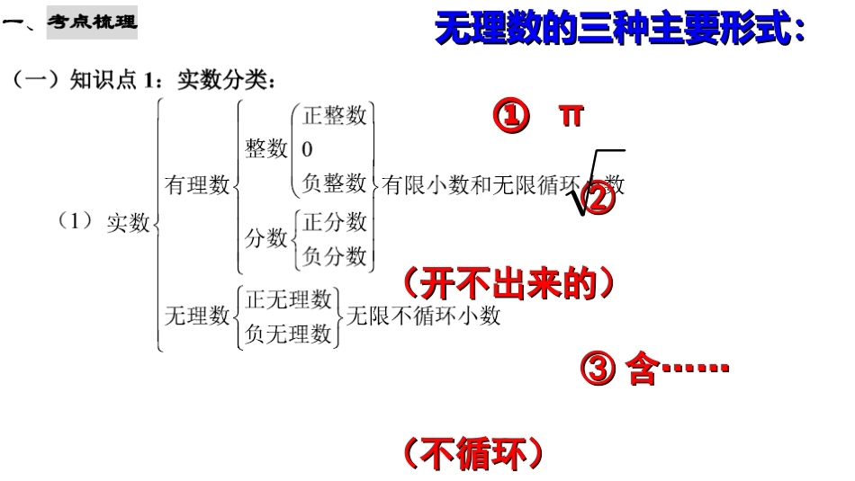 实数的有关概念_第2页