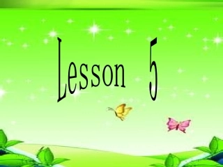 五年级下英语课件-unit1Myday5-人教pep2014秋