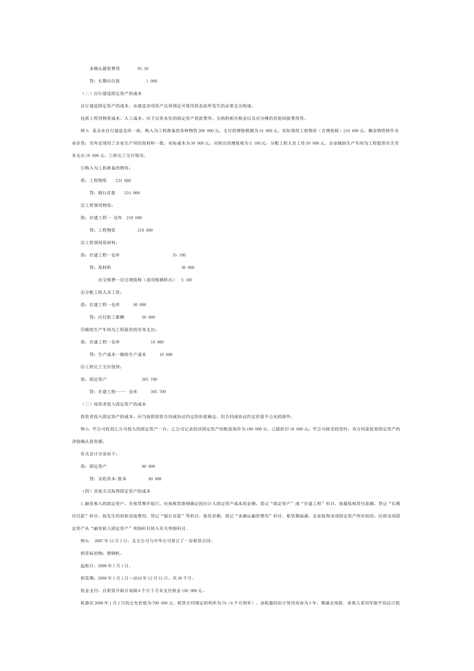 固定资产的确认、处置与披露_第3页