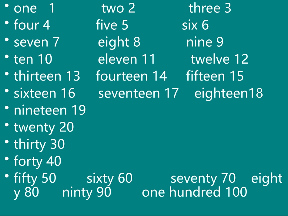 六下U1A单词课件_第3页