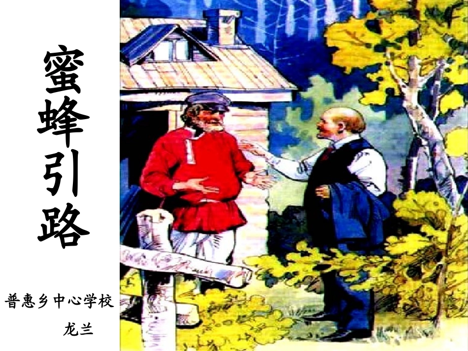 蜜蜂引路 (2)_第1页