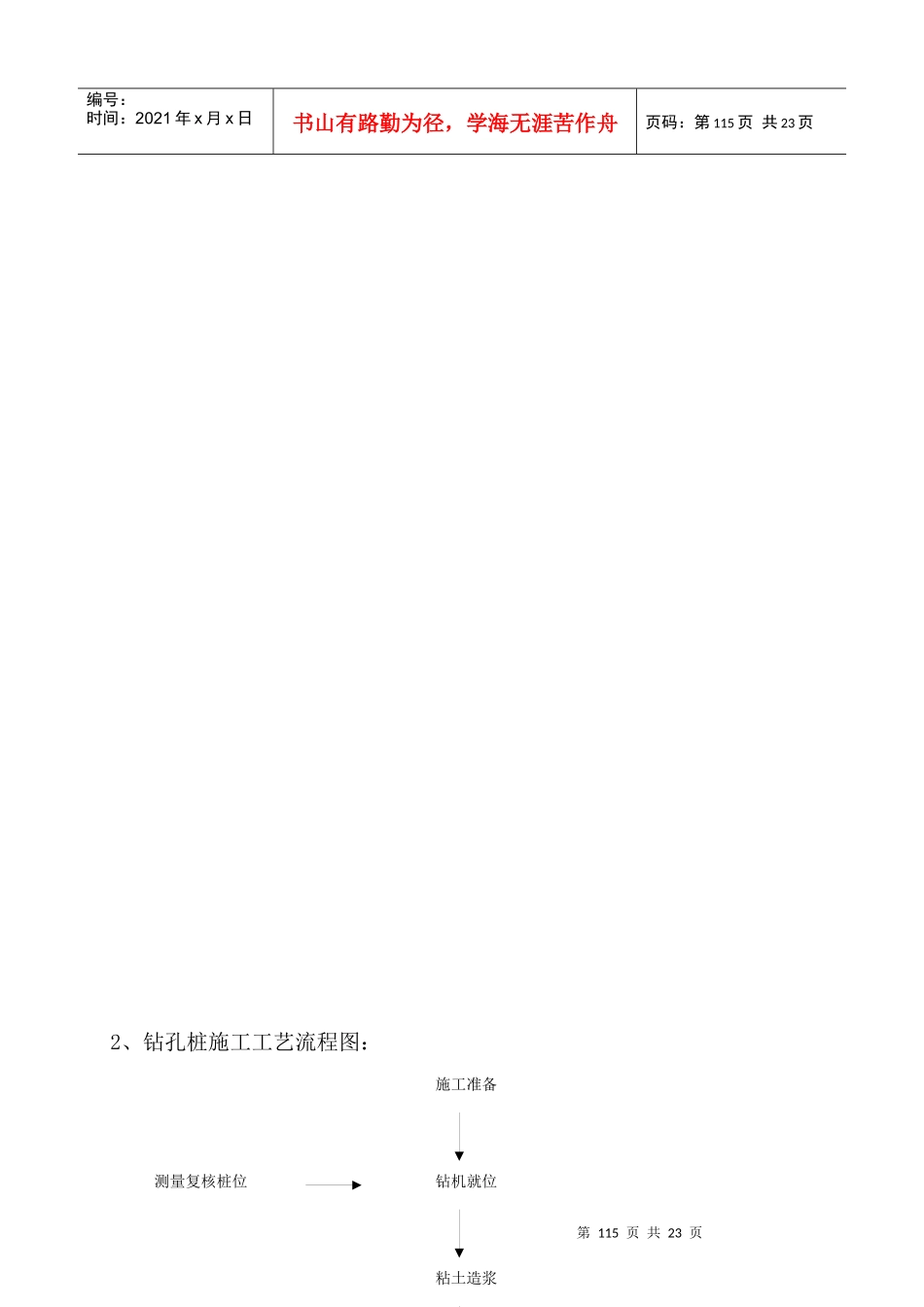 工程施工工艺流程图_第2页