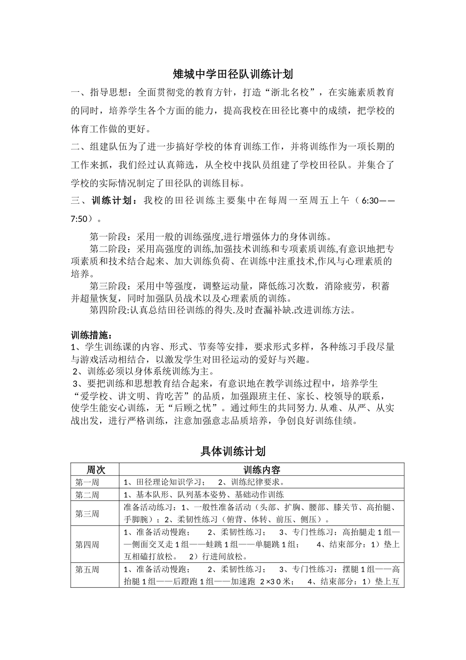 田径训练计划_第1页