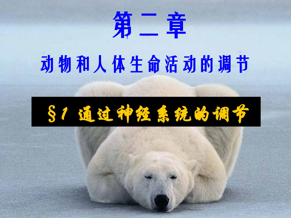 通过神经系统的调节_第2页