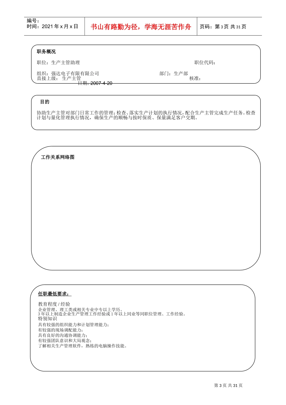 生产车间职工职位说明书_第3页