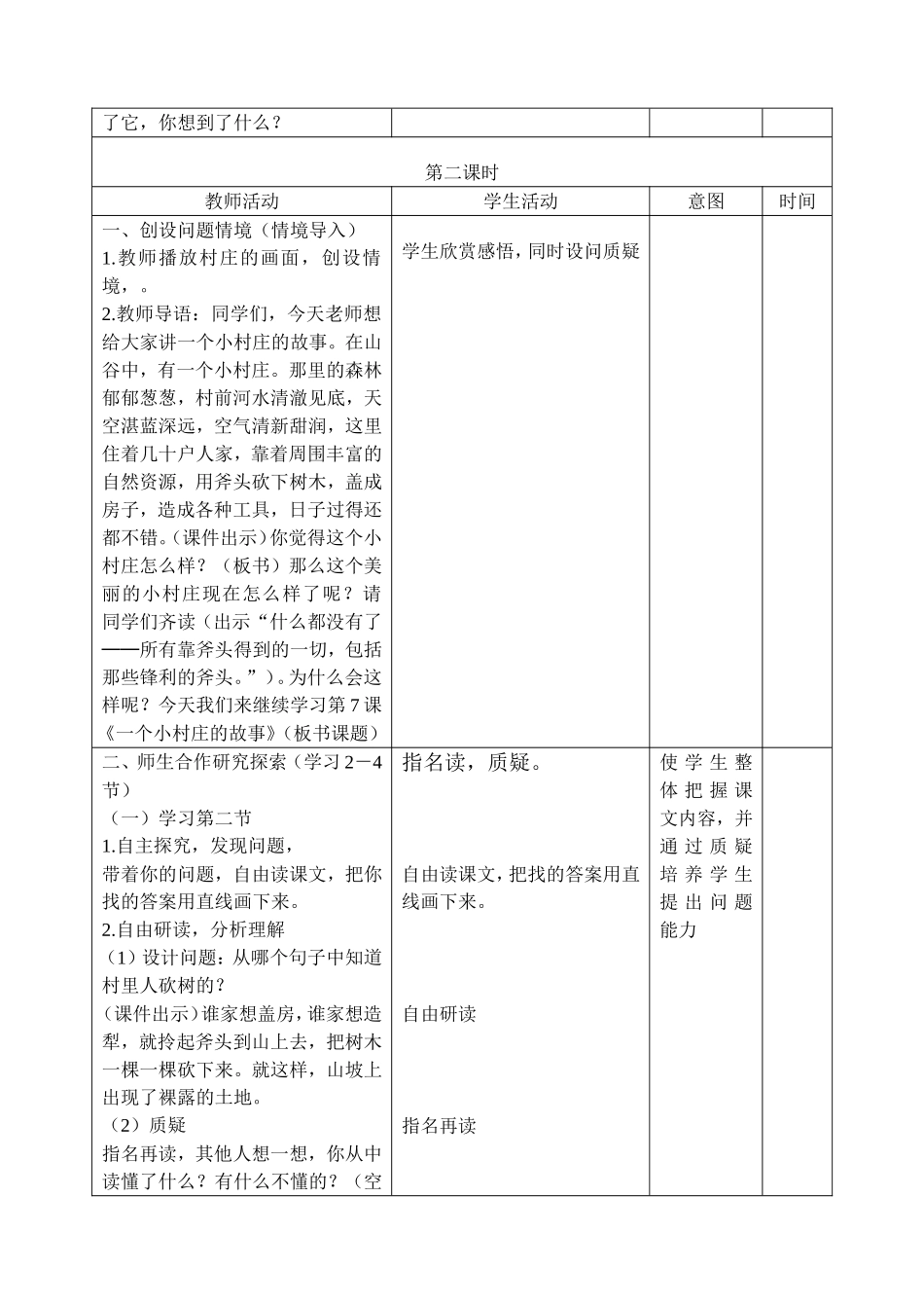一个小村庄的故事 (2)_第2页