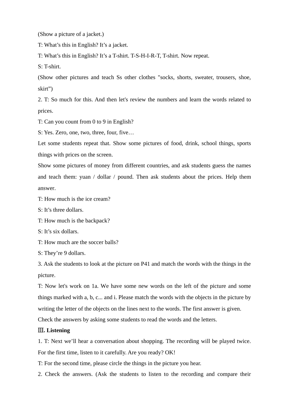 七上Unit7Howmucharethesesocks？(1a--2e)_第3页