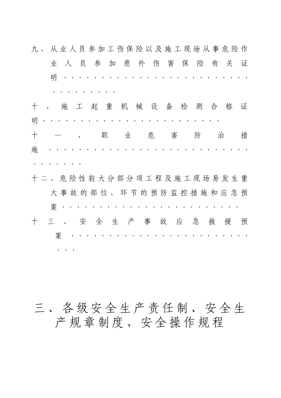安全生产许可证申报资料(通用)[1]_第2页