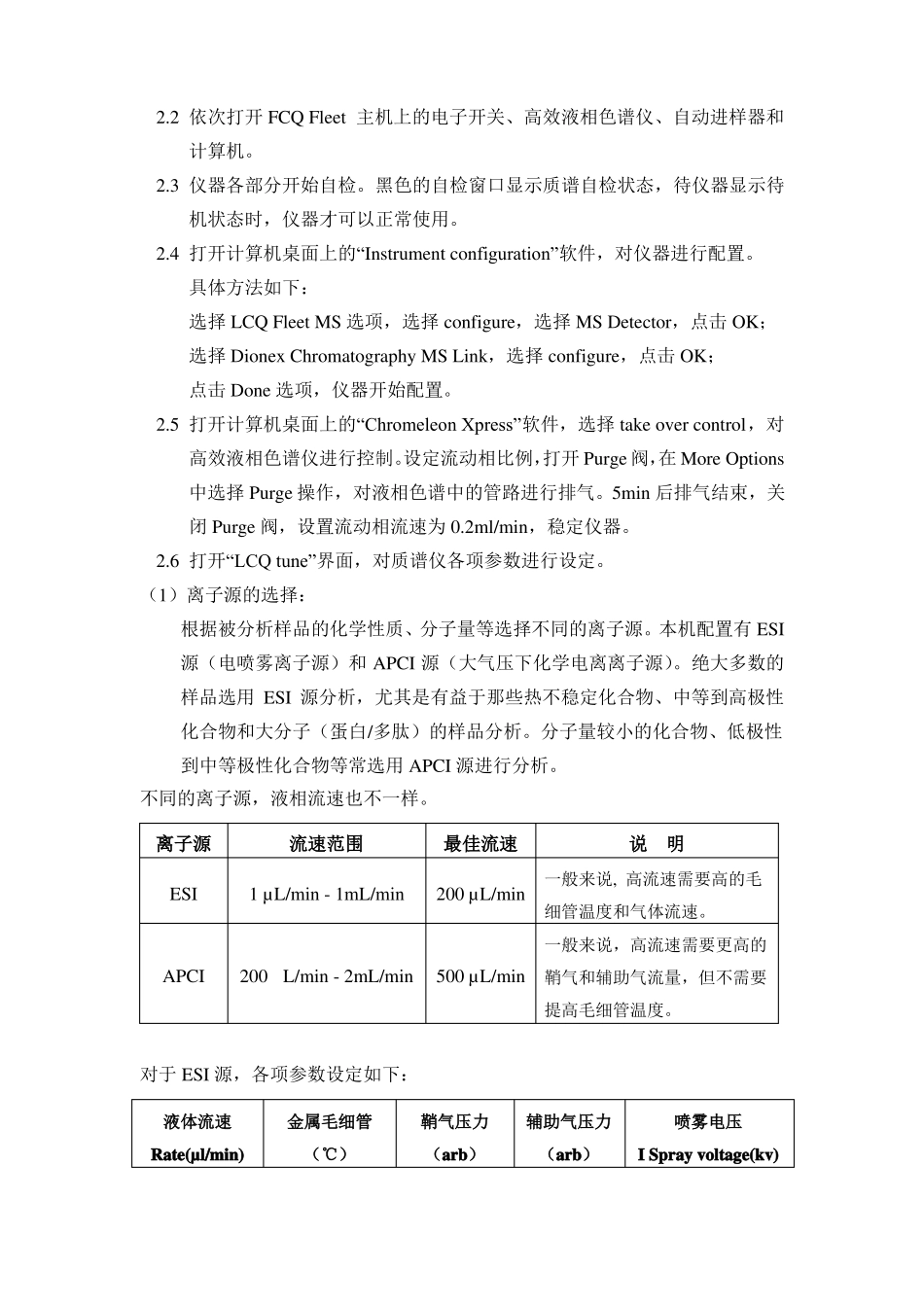 FCQFleet液质联用仪操作规程_第2页