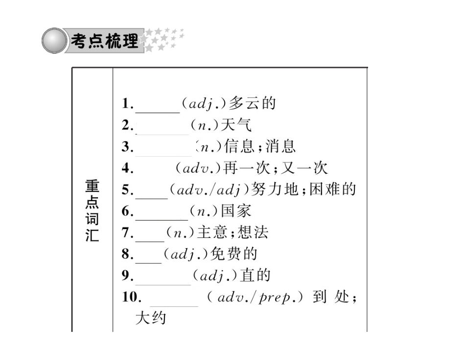 第4课时-七年级（下）Units7～12_第3页