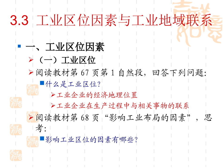_工业区位因素与工业地域联系_第课时_第2页
