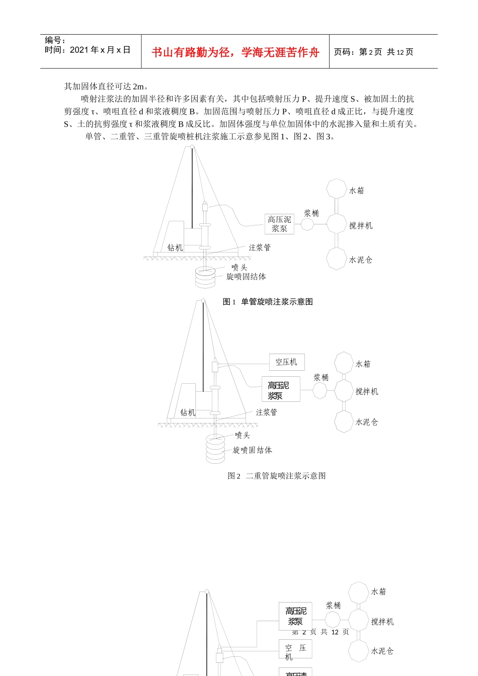 高压旋喷桩施工工艺_第2页