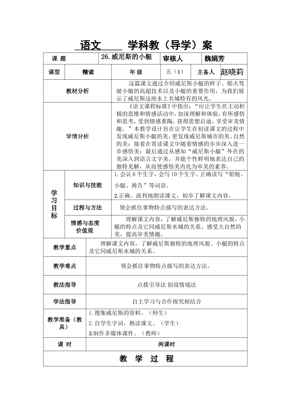 威尼斯的小艇 (2)_第1页