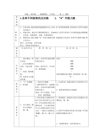 (体育)各种不同姿势的跑