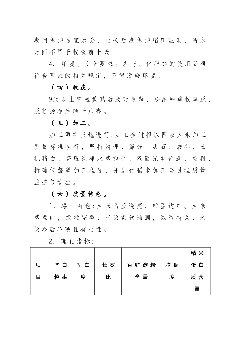兴化大米质量技术要求_第2页