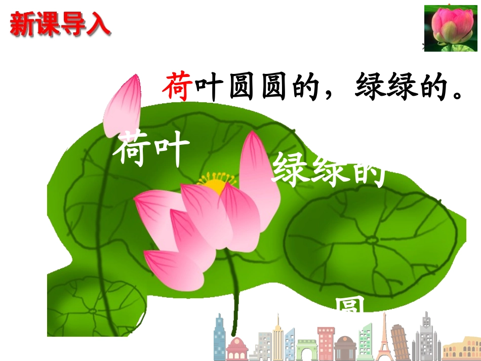 一年级下册14荷叶圆圆_第2页