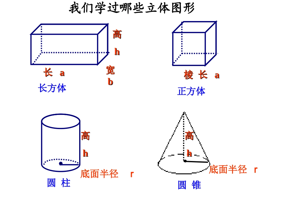 空间与图形-立体图形的特征和面积_第3页