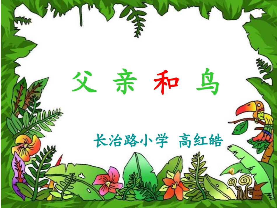 父亲和鸟()_第1页