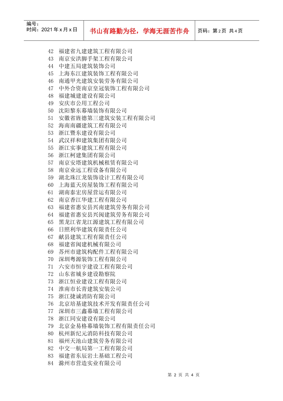 未报送外地进肥建筑业企业质量安全生产专项整治_第2页