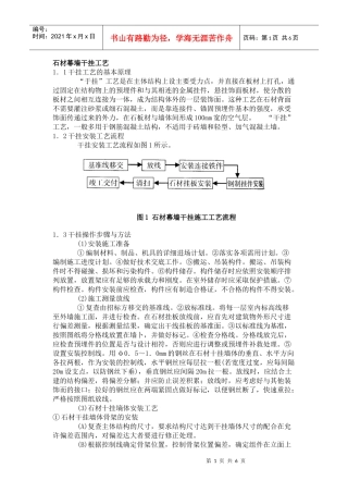 石材幕墙干挂工艺