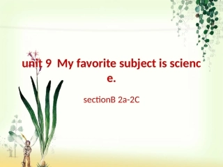 七年级英语课件unit9sectionB(1a-2b)