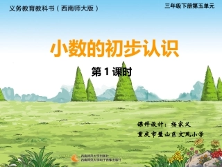 小数的初步认识 (2)