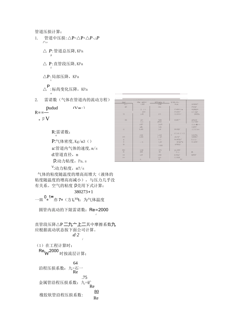 管道压损计算_第1页