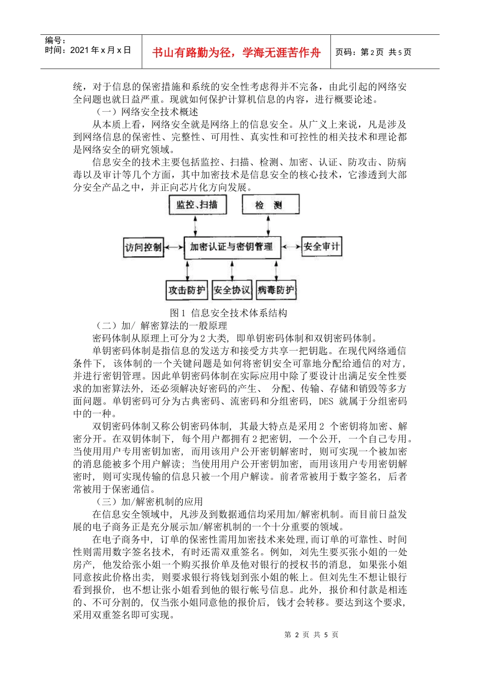 信息安全中的DES加密算法研究_第2页