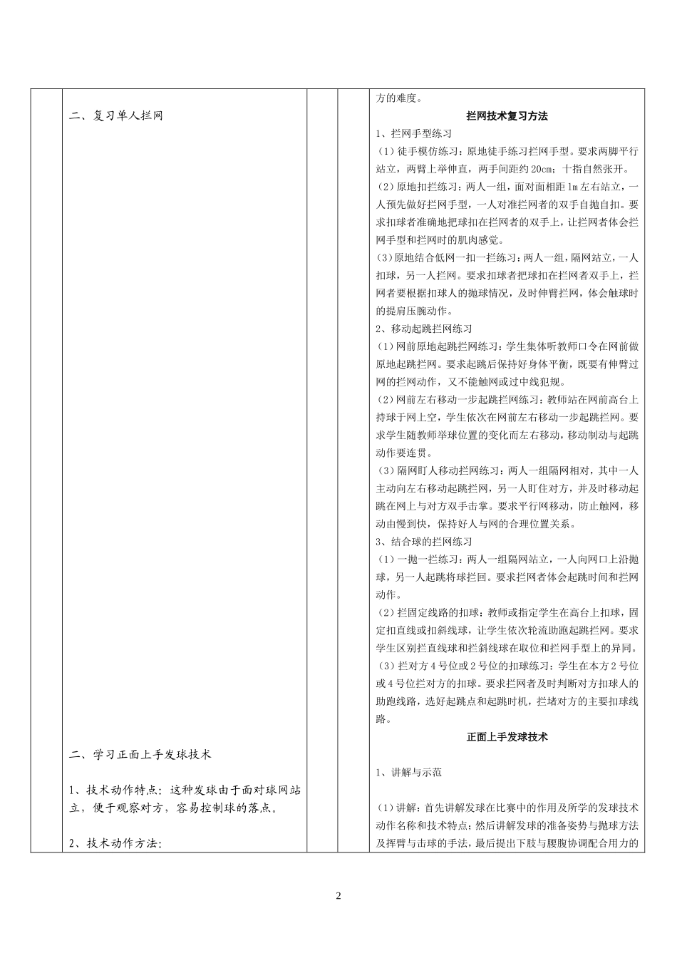 排球教案(9)_第2页