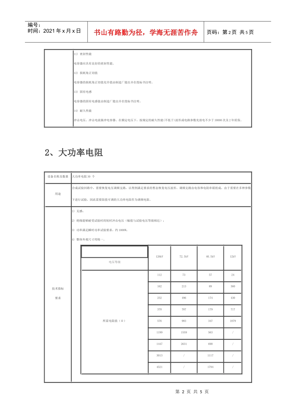仪器设备技术要求doc-全国高校实验室工作研究会_第2页