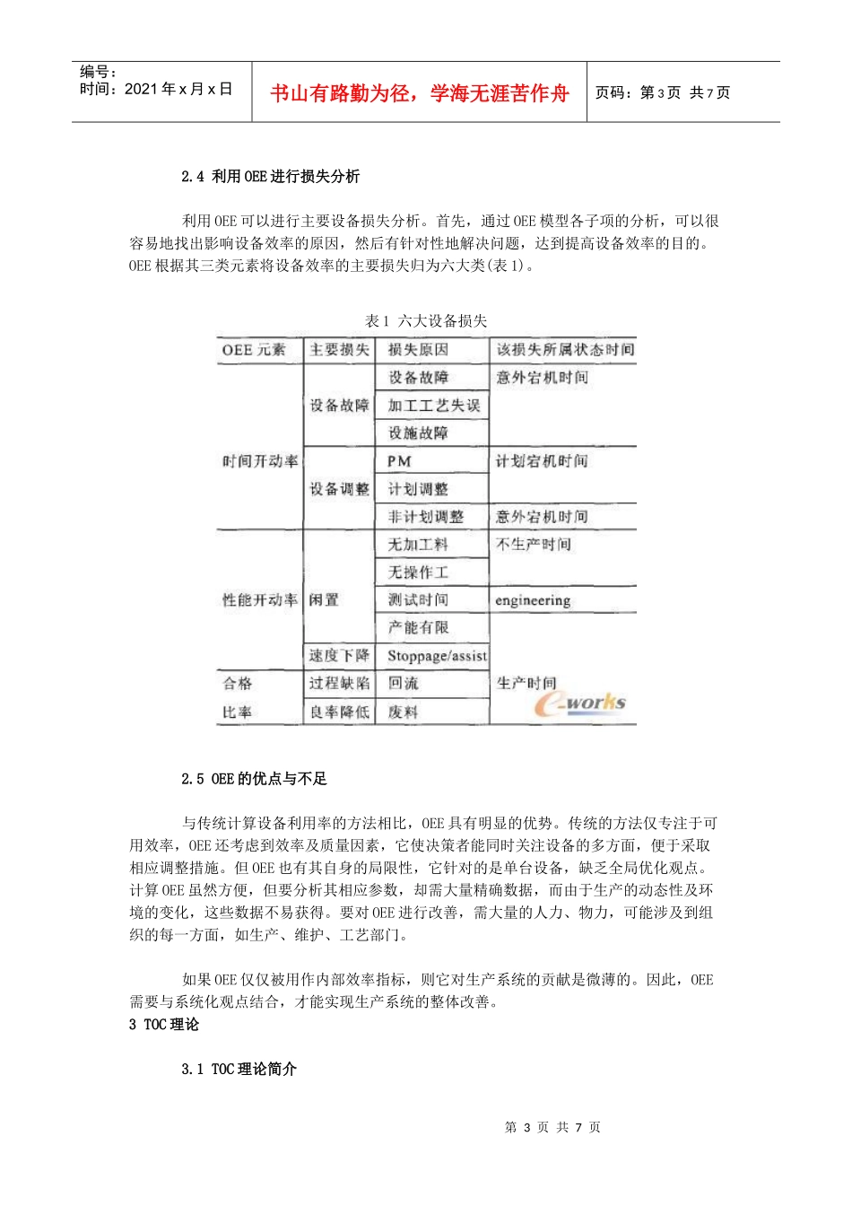 基于TOC理论的OEE的应用_第3页