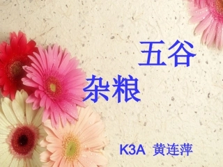 五谷杂粮课件