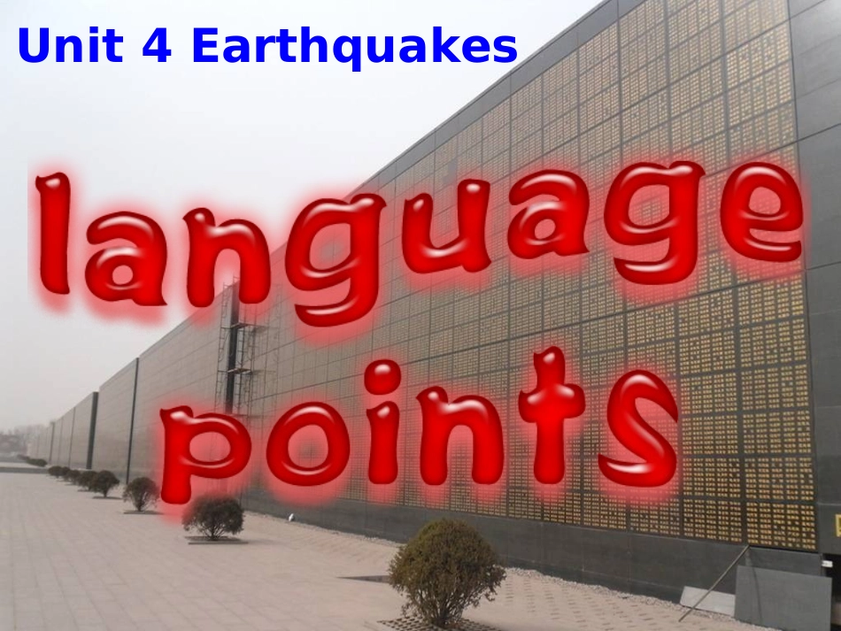 必修一Unit4Languagepoints_第2页