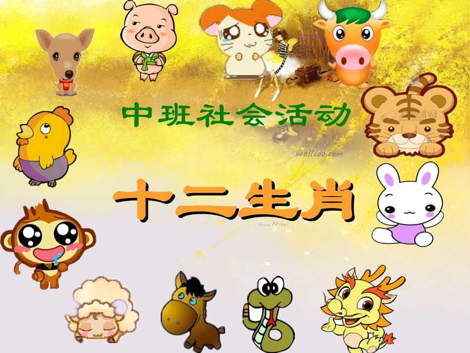 社会领域十二生肖 (2)_第1页