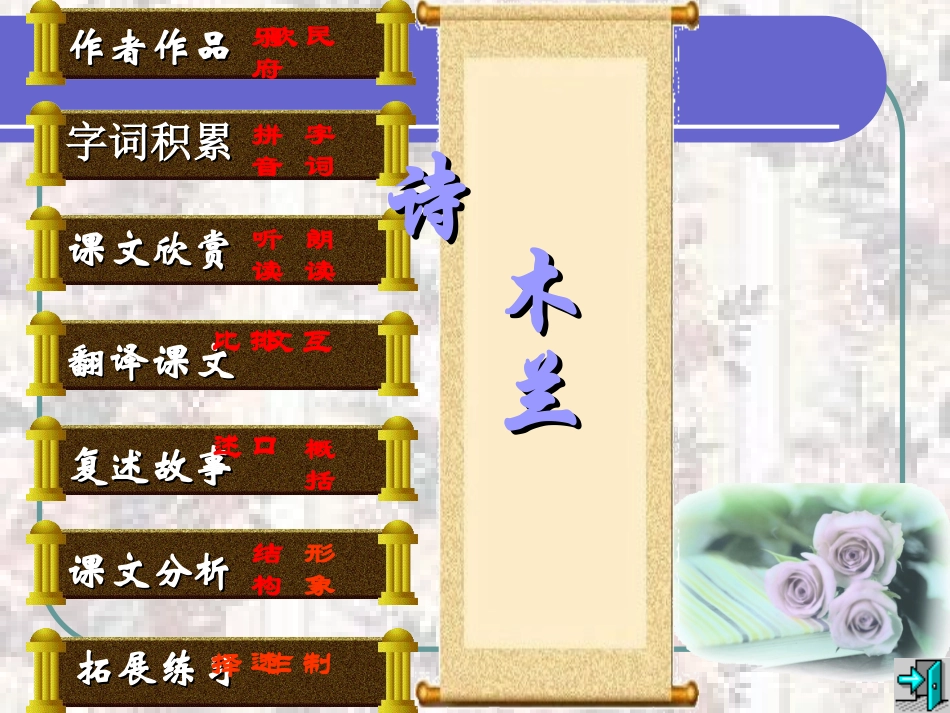 《木兰诗》PPT课件 (2)_第3页