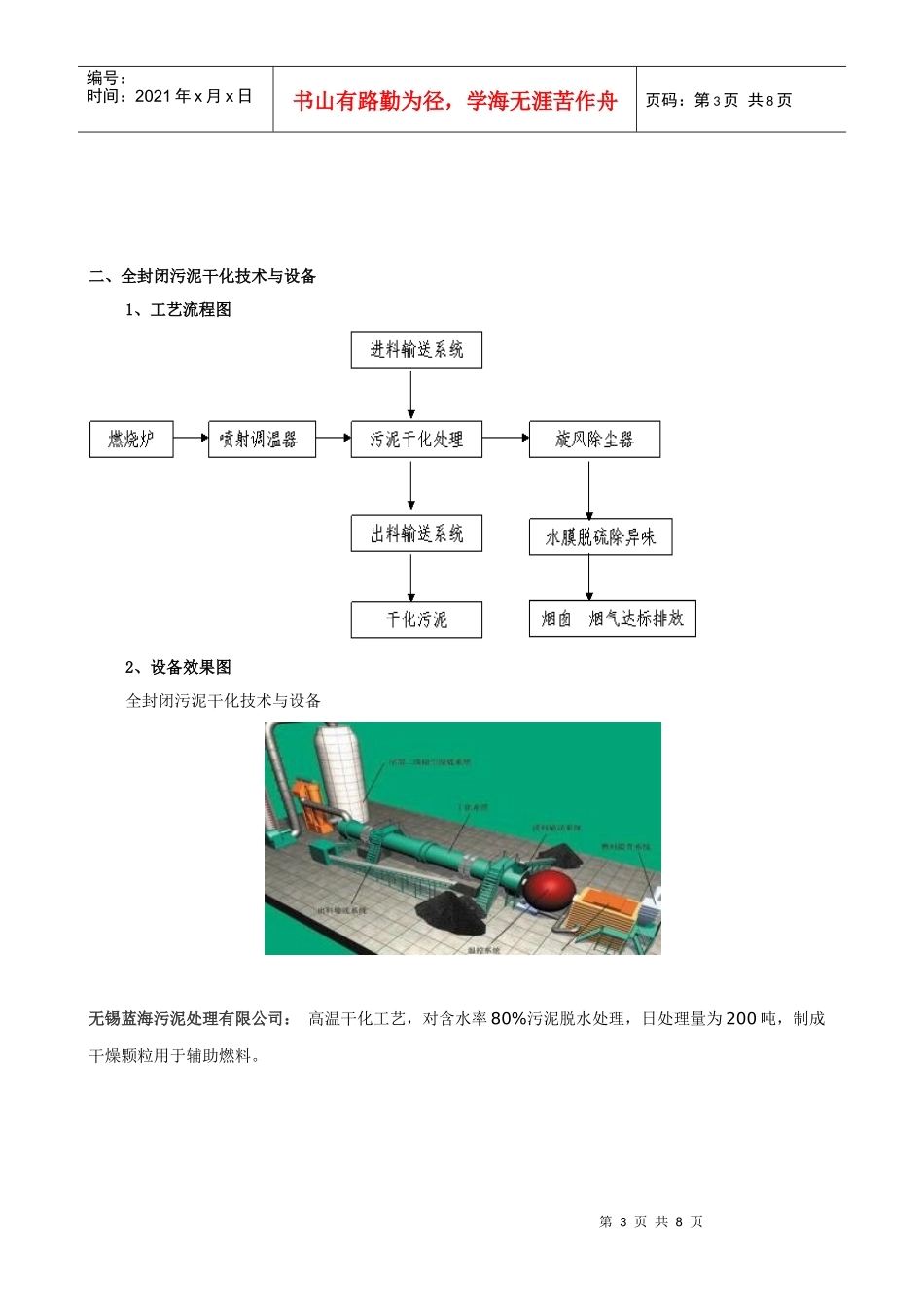 全封闭污泥干化技术与设备_第3页