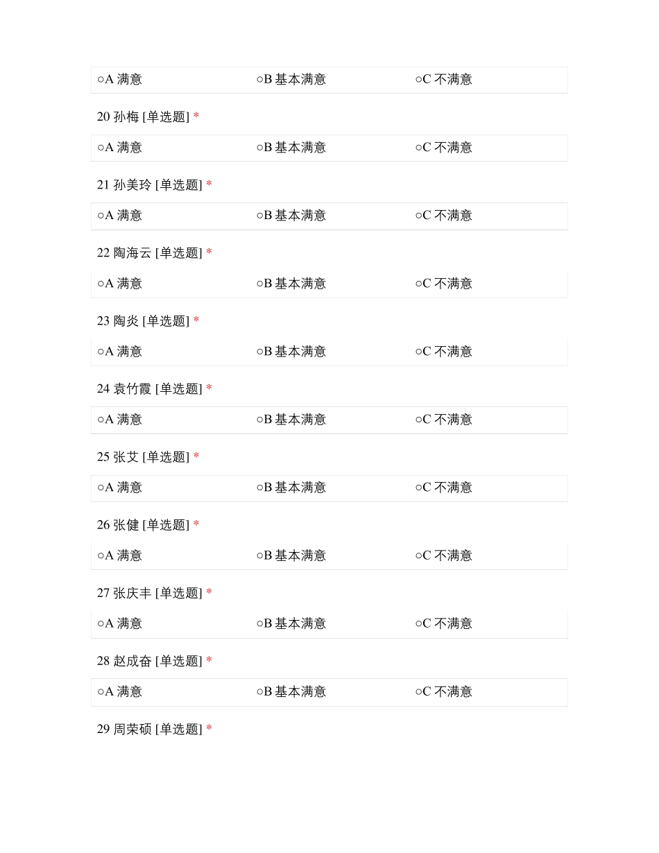 2021年上半年扬中第二高级中学教职工满意度测评教职工互评_第3页