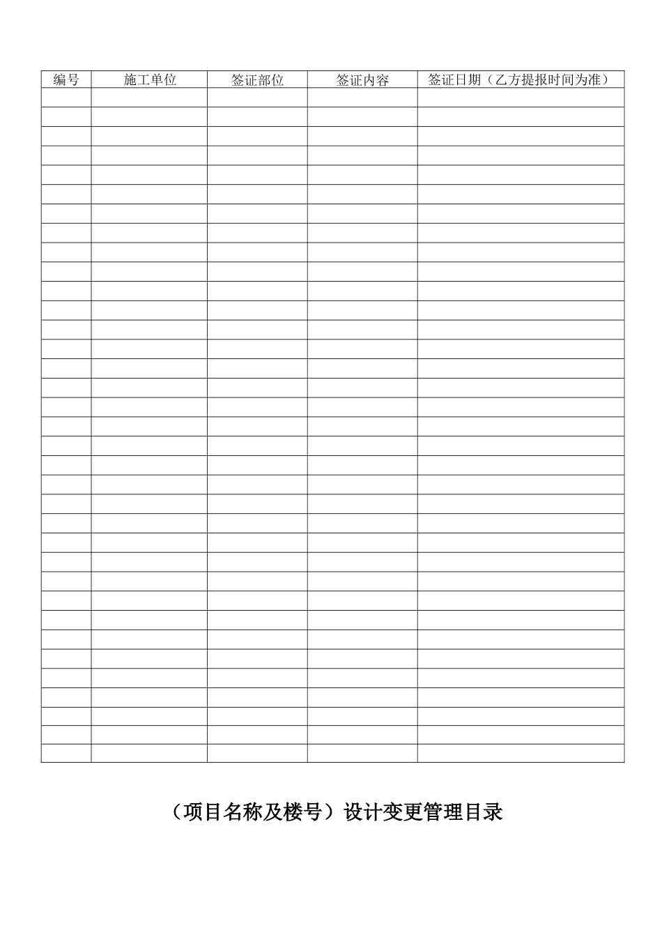 项目现场管理表格统_要求明细(最新)_第3页