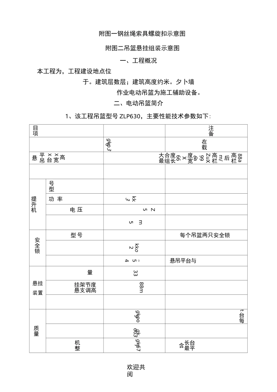 高处作业吊篮现场施工方法_第2页